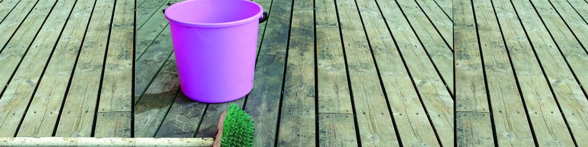 dirty-deck-with-pink-bucket-and-broom
