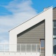 cladding material on a modern home